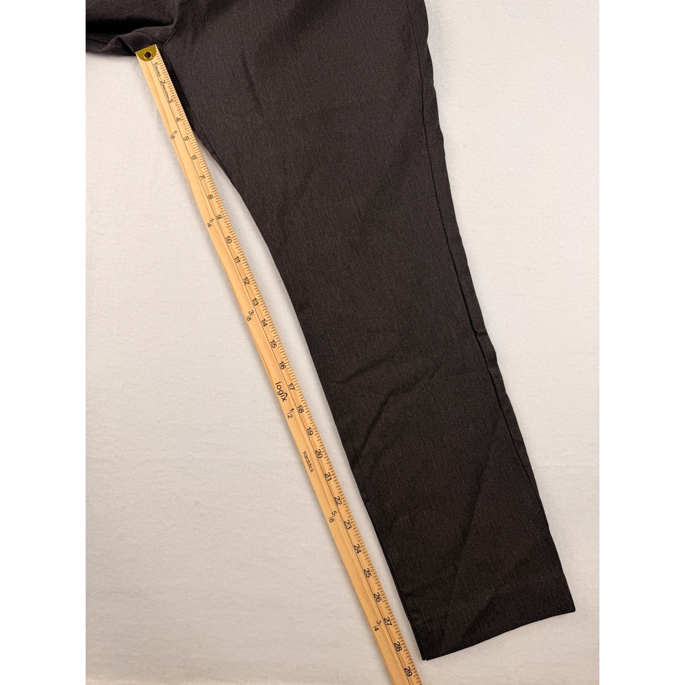Old Navy Womens Pixie High Rise Ankle Pants Charcoal Gray Heather 737471-00-1 16 - Picture 2 of 8